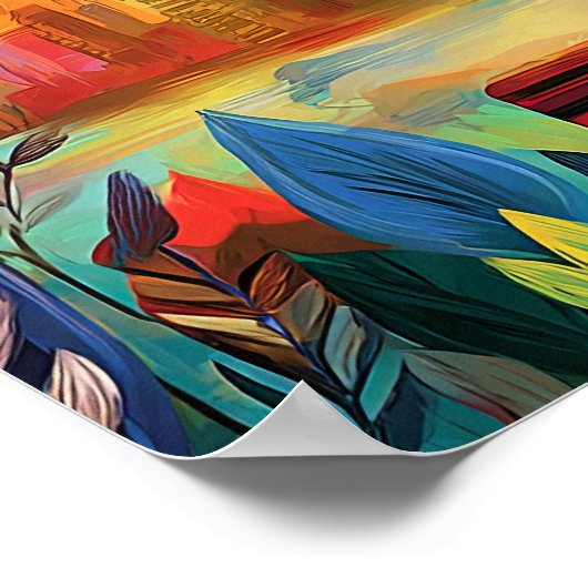 The Jesus Prayer Poster (Ecke)