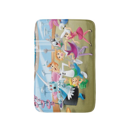 The Jetsons | Family Dance Party Badematte (Vorderseite Vertikal)