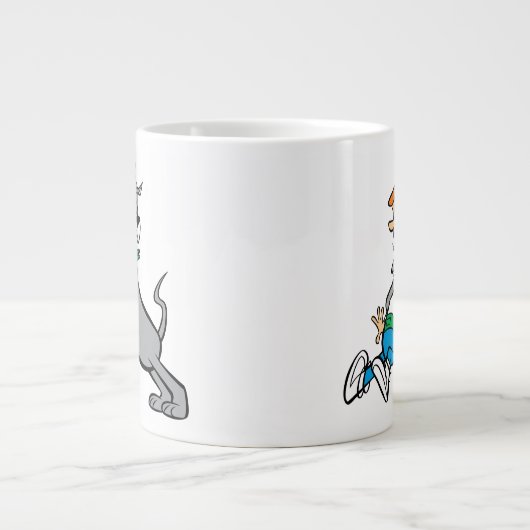 The Jetsons | George & Astro Hug Jumbo-Tasse (Vorderseite)