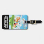 The Jetsons | The Family Flying Car Gepäckanhänger (Vorderseite horizontal)