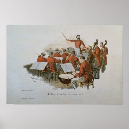 The Johann Strauss Orchestra at a Court Ball Poster (Vorne)