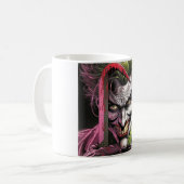 The Joker – Madness Unleashed Comic Art Kaffeetasse (Vorderseite Links)