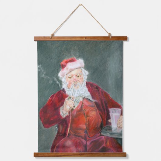 The Jolly Pint Wandteppich Mit Holzrahmen (Vorderseite)