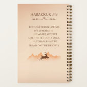 The Journal: Hills and Valleys Notizblock (Rückseite)