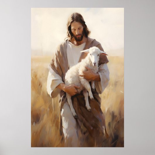 The Journey Home The Good Shepherd Bible Art Chris Poster (Vorne)