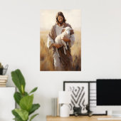 The Journey Home The Good Shepherd Bible Art Chris Poster (Heimbüro)