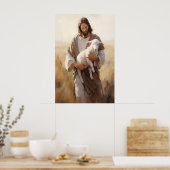 The Journey Home The Good Shepherd Bible Art Chris Poster (Küche)