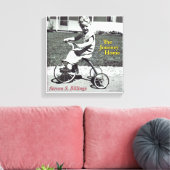 "The Journey Zuhause" Leinwand verpacktes Poster (Insitu (Wohnzimmer))