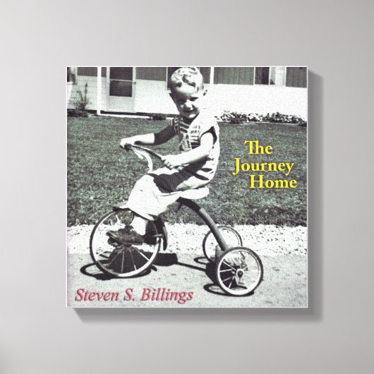 "The Journey Zuhause" Leinwand verpacktes Poster (Vorderseite)