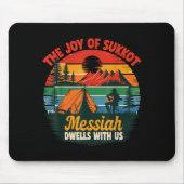 The Joy Of Sukkot Messiah Dwells With Us Jewish Ho Mousepad (Vorne)
