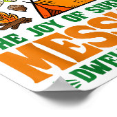 The Joy Of Sukkot Messiah Dwells With Us Jewish Ho Poster (Ecke)