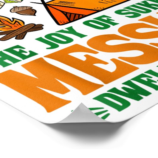 The Joy Of Sukkot Messiah Dwells With Us Jewish Ho Poster (Ecke)