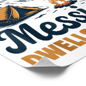 The Joy Of Sukkot Messiah Dwells With Us Jewish Ho Poster (Ecke)