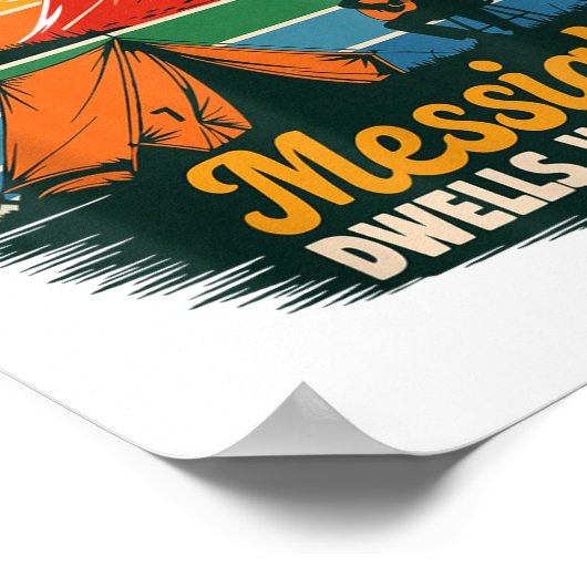 The Joy Of Sukkot Messiah Dwells With Us Jewish Ho Poster (Ecke)