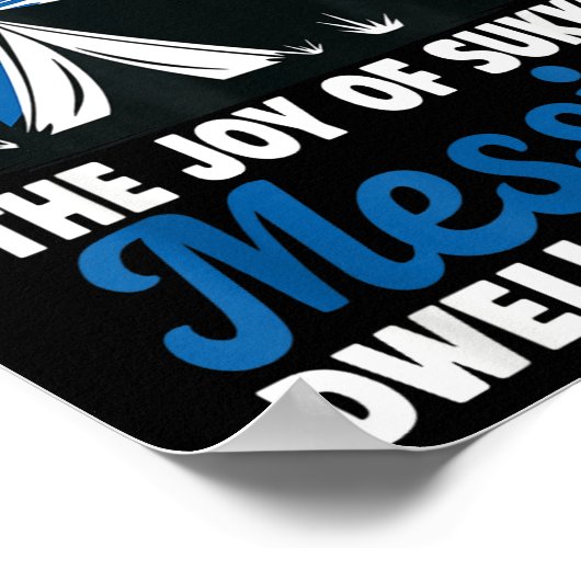 The Joy Of Sukkot Messiah Dwells With Us Jewish Ho Poster (Ecke)