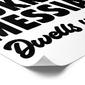 The Joy Of Sukkot Messiah Dwells With Us Jewish Ho Poster (Ecke)