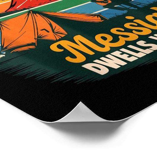 The Joy Of Sukkot Messiah Dwells With Us Jewish Ho Poster (Ecke)