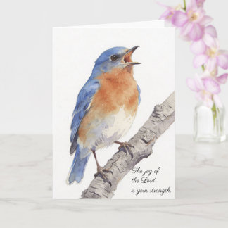 The Joy of the LORD is your strength Karte