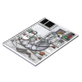 The Joy of Unraveling Spiral Notebook Notizblock (Linke Seite)