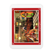 The Jukebox Diner Magnet (Vertikal)