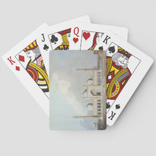 The Jummah Musjed, Delhi, Plattform XXIII from 'Or Spielkarten