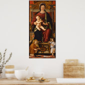 "The Jungfrau and Child" Kunstposter 2 Poster (Küche)