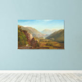 The Juniata River, Pennsylvania by Thomas Moran Leinwanddruck (Insitu (Holzboden))