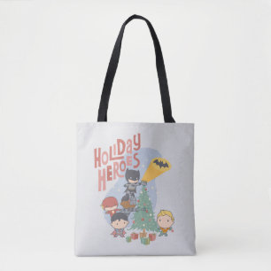 The Justice League Chibi Holiday Tree Tasche