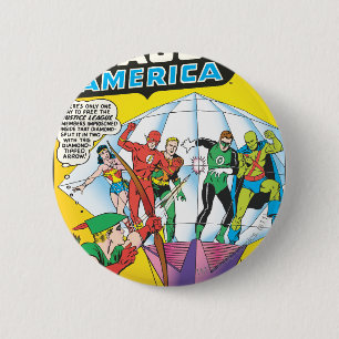 The Justice League of America Ausgabe #4 - May Button