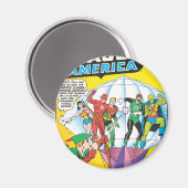 The Justice League of America Ausgabe #4 - May Magnet (Vorderseite/Rückseite)