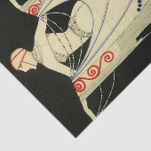 "The Juweling Gown" Art Deco von Jose Carlos Seidenpapier (Ausschnitt)