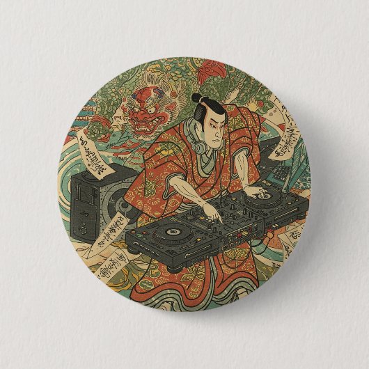 The Kabuki actor who became a DJ Button (Vorderseite)