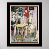 "The Kairo Bar" 1920 von Kees Van Dongen Poster (Vorne)