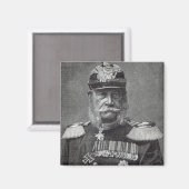 The Kaiser Wilhelm, aus 'Leisure Hour', 1888 Magnet (Vorderseite/Rückseite)