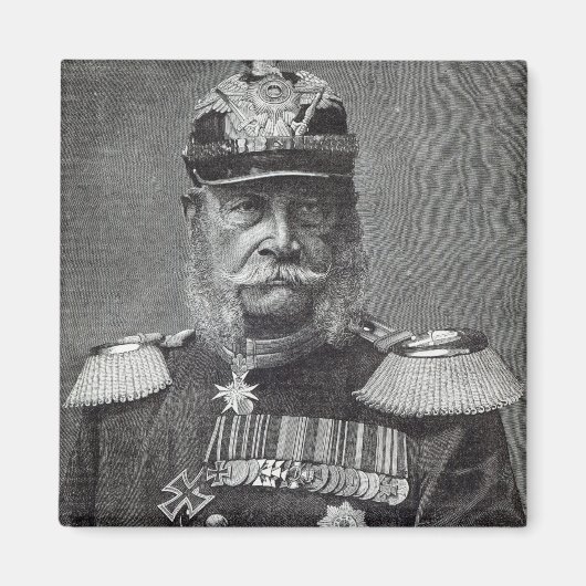 The Kaiser Wilhelm, aus 'Leisure Hour', 1888 Magnet (Vorne)