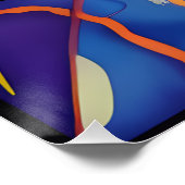 The Kandinsky Bug Poster (Ecke)