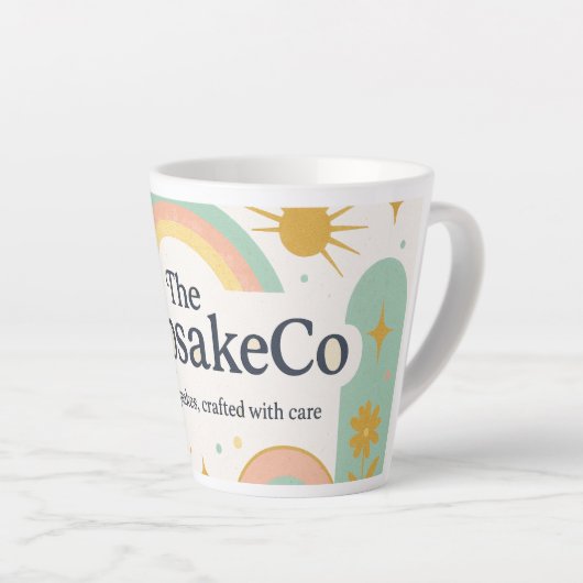 The Keepake Co. Logo Coffee Tasse (Rechte Ecke)