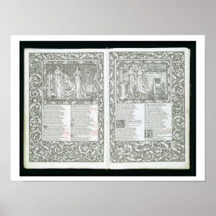 The 'Kelmscott Chaucer', published 1896 by the Kel Poster