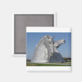 The Kelpies 11212, Helix Park, Falkirk , Schottlan Magnet (Vorderseite/Rückseite)