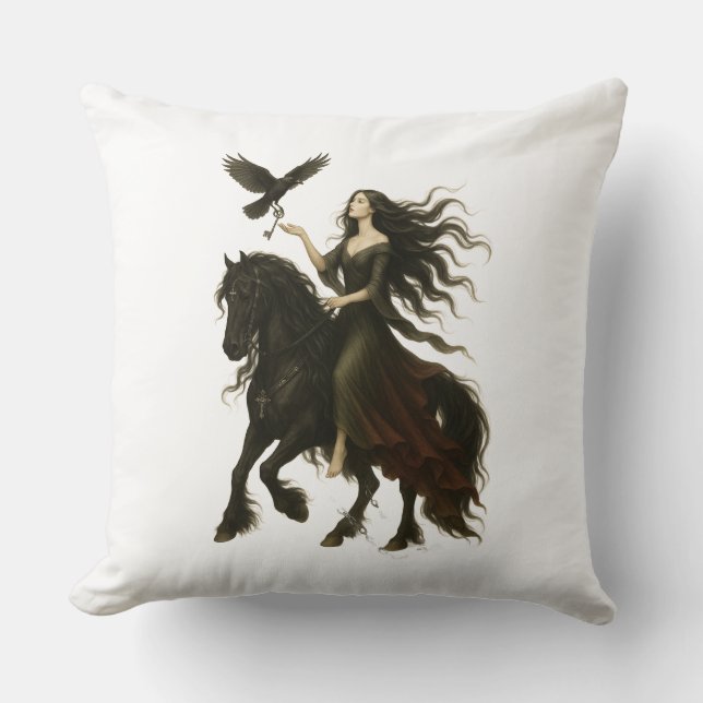 "The Key" Collection Throw Pillow Kissen (Vorderseite)