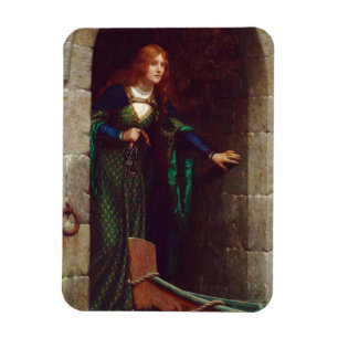 The Keys, c. 1909, von Edmund Blair Leighton Magnet