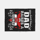 The Kind Of Dad Raises A Nurse Gift Nurse's Cute D Fleecedecke (Vorderseite (Horizontal))