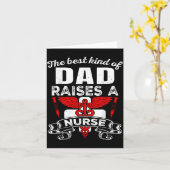 The Kind Of Dad Raises A Nurse Gift Nurse's Cute D Karte (Gelbe Blume)