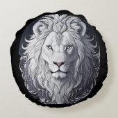 The King 2 Rundes Kissen (Rückseite)