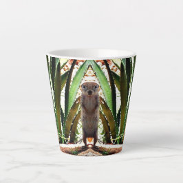 "The King" Erdhörnchen Latte Tasse