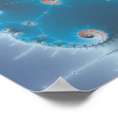 The King - Fraktal Poster (Ecke)