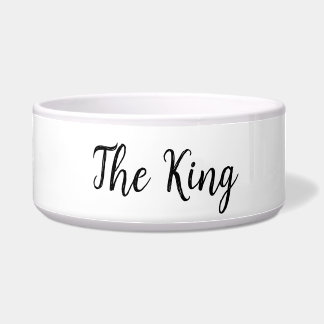 The King Keramik Pet Bowl Napf