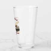 "The King of Battle" M109A3 155mm SP Howitzer Pint Glas (Links)