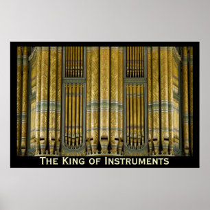 The King of Instruments organ poster - Birmingham