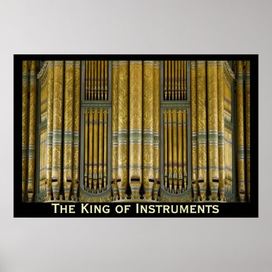 The King of Instruments organ poster - Birmingham (Vorne)